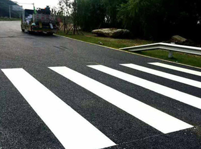 如东马路人行道划线
